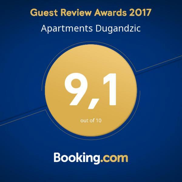 Apartments Dugandzic Drače Exterior foto